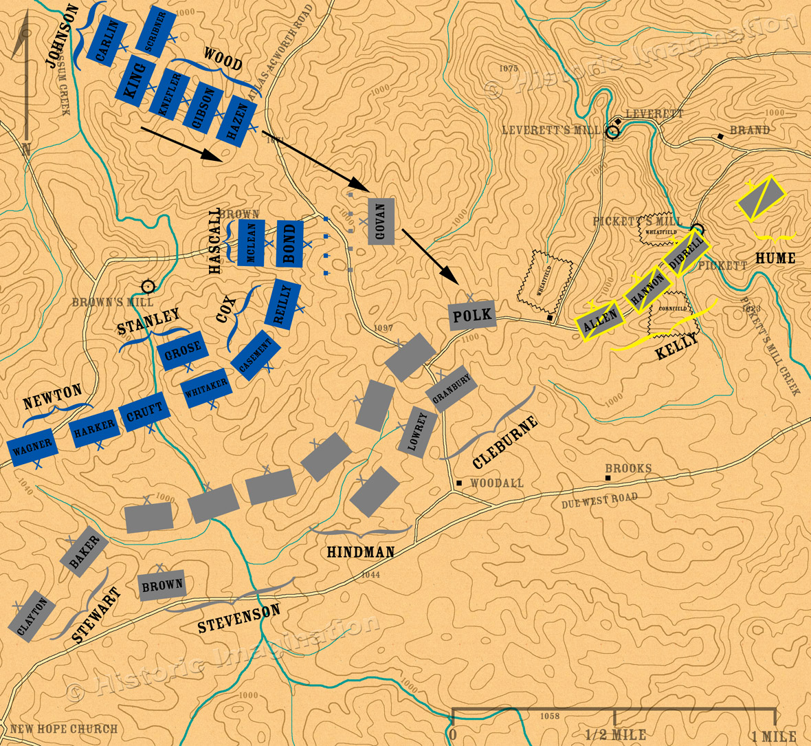 picketts mill 11:00 AM