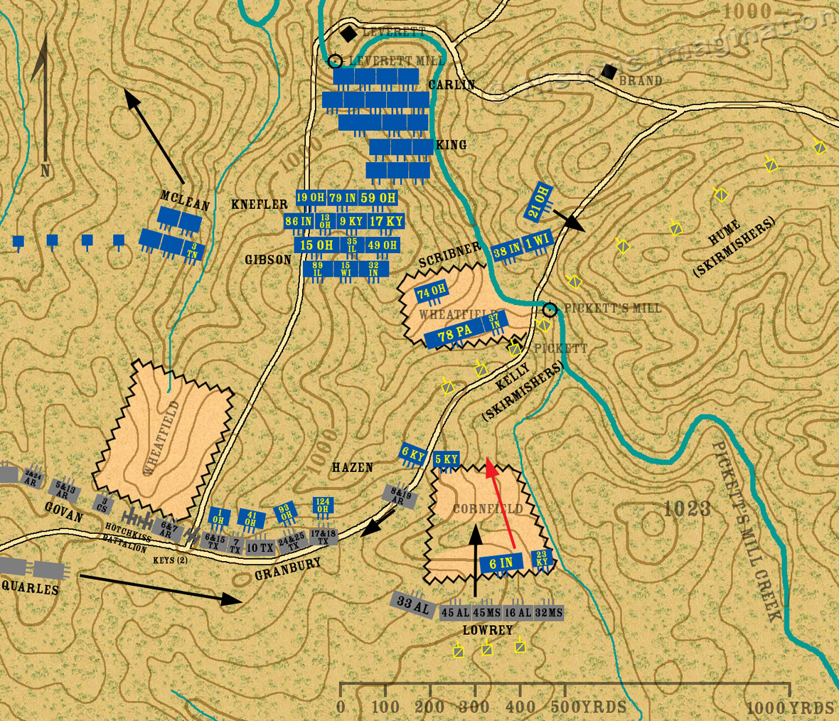 picketts mill 5:45 PM